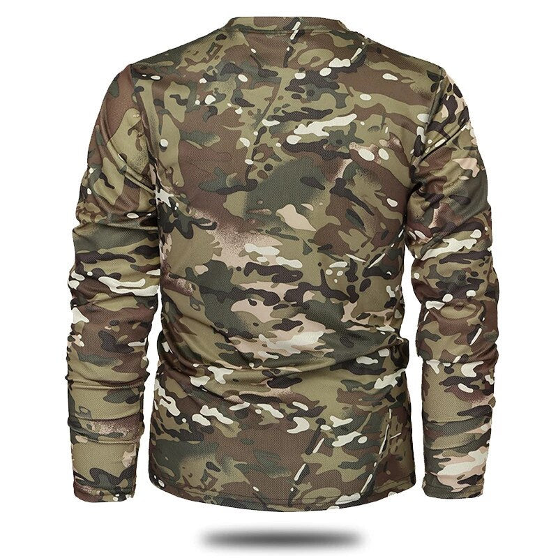 Camisa Tática Militar - Manga Comprida
