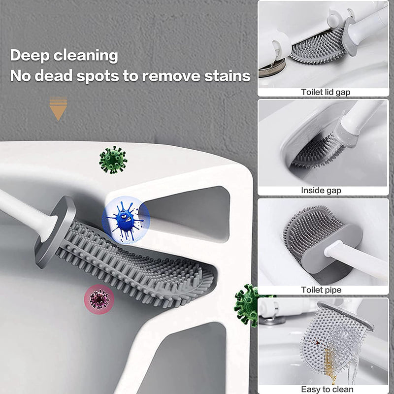 Escova Mágica Para Limpar Banheiros - Escova Sanitária Mágica