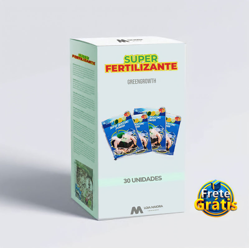 Super Fertilizante GreenGrowth- Seu Jardim Mais Verde e Vivo!